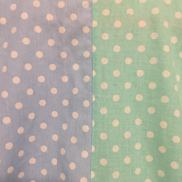 Vtg Precious Originals body suit romper polkadot zips pink blue green white 3T - Picture 6 of 14